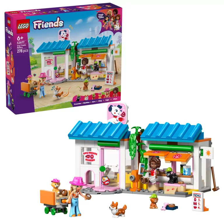 LEGO® Friends.  Piekarnia z psimi przysmakami 42677 - tantis.pl