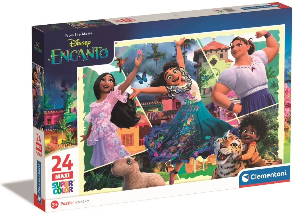 Puzzle 24 Maxi. Super Kolor. Disney Encanto. 24246 - tantis.pl