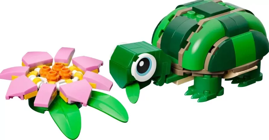 LEGO® Creator. Żółw i kwiat lilii wodnej 31377 - tantis.pl