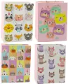 Torebka prezentowa brokatowa 23x18x10,5cm MIX - tantis.pl
