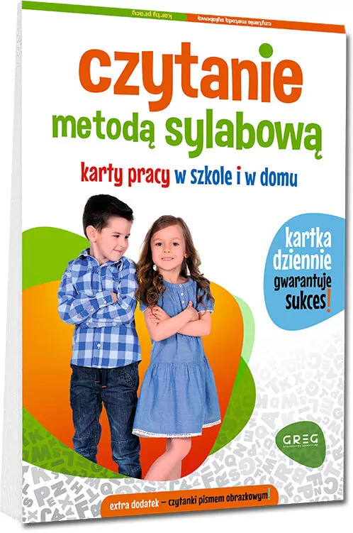 Czytanie metodą sylabową. Karty pracy w szkole i w domu - tantis.pl