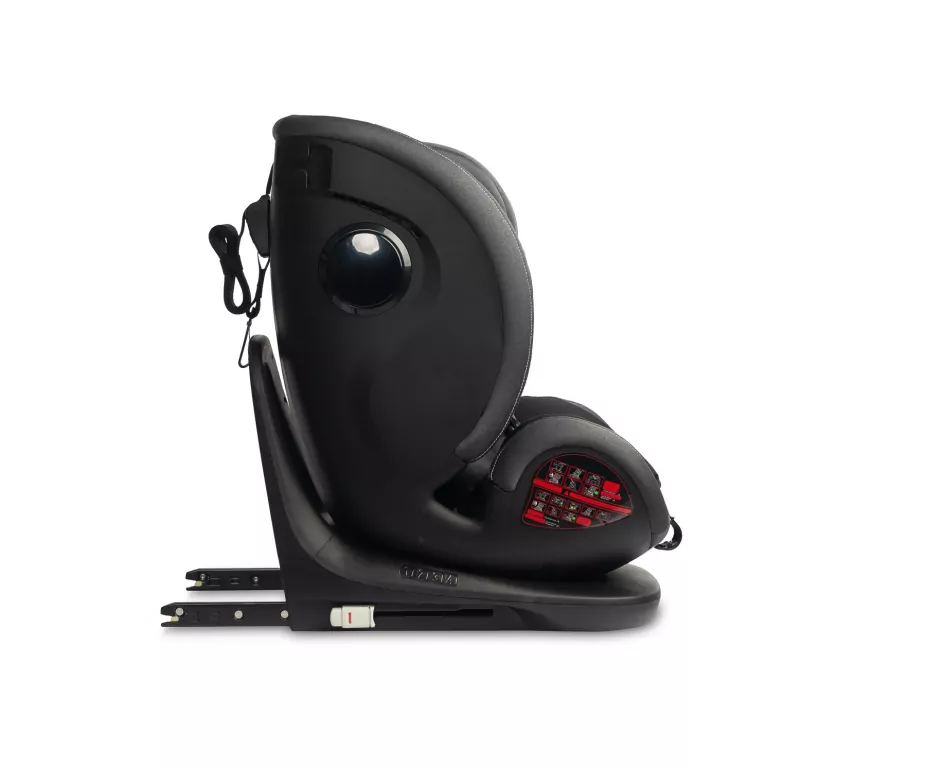 Caratero Fotelik Securo I-Size szary (40-150cm) - tantis.pl