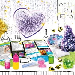 Eksperymenty z brokatem. Mały Geniusz