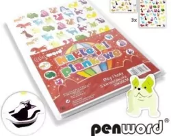 Naklejki piankowe. Koty i psy