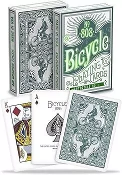 Karty. Autocycle No1 Green. Bicycle - tantis.pl