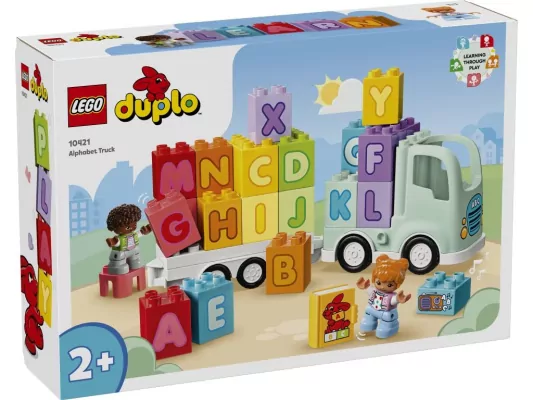 LEGO® DUPLO® Town. Ciężarówka z alfabetem 10421