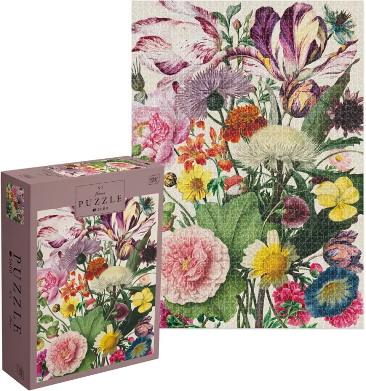 Puzzle 2000 Flowers 1 - tantis.pl