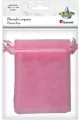 Woreczki z organzy różowe 9x12cm 6szt - tantis.pl