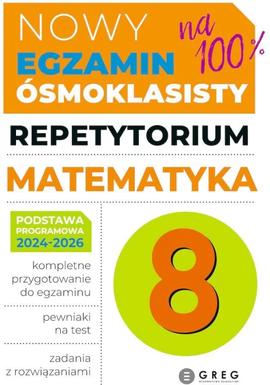 Matematyka. Nowy Egzamin ósmoklasisty - tantis.pl