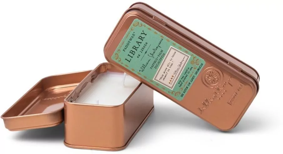 Świeca sojowa w puszce Library trawel - tantis.pl