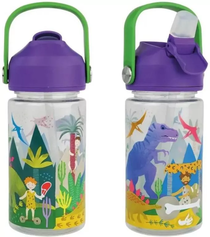 Butelka tritanowa 450ml Dinozaury - tantis.pl