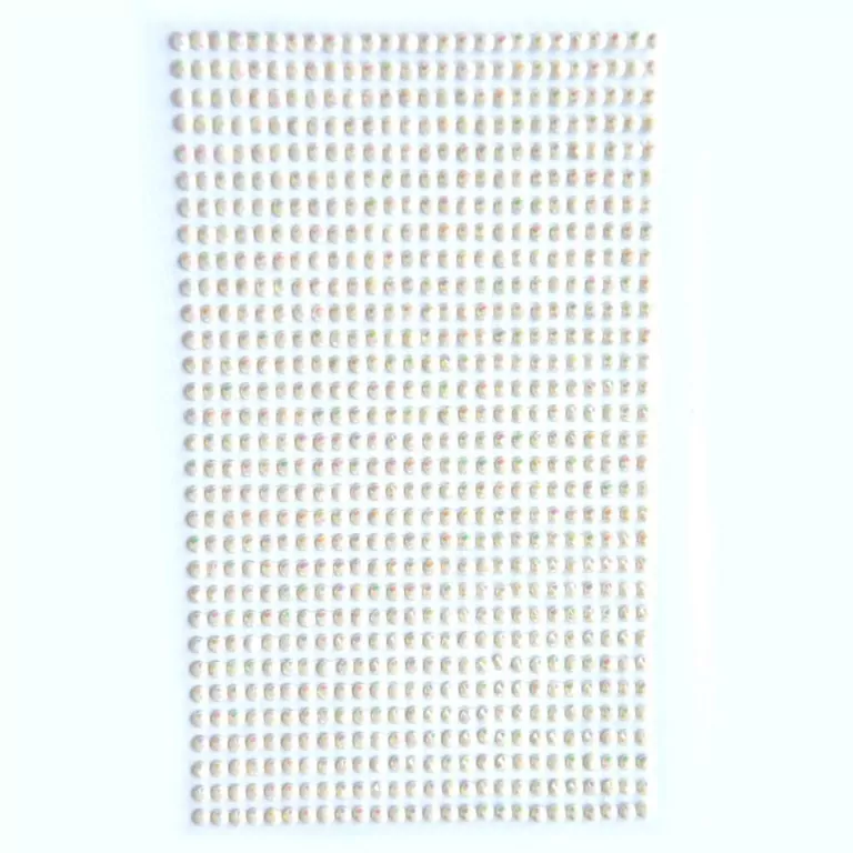 Kryształki samoprzylepne cream 3mm 806szt - tantis.pl