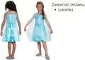Strój Kraina Lodu Elsa 94-108cm (3-4 lat) - tantis.pl