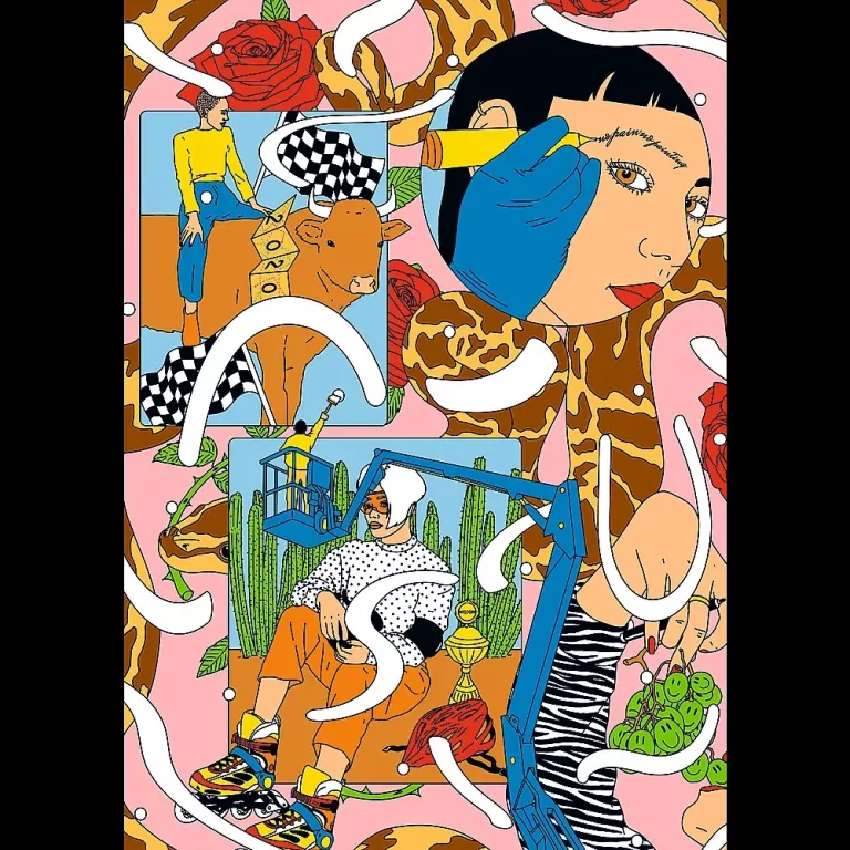 Puzzle 500. No Pain, No Painting TREFL - tantis.pl