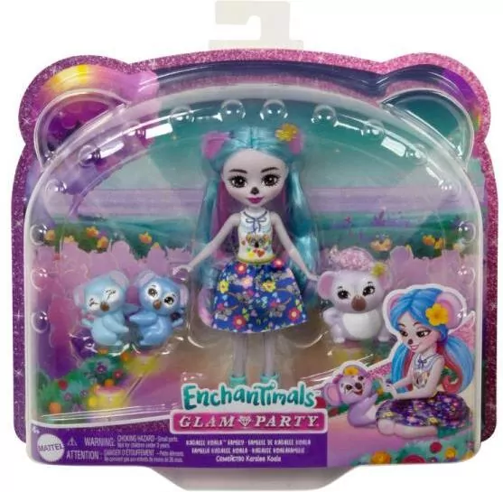Enchantimals. Lalka z rodziną Koale HNT61 - tantis.pl
