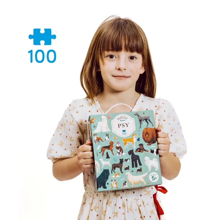 CzuCzu. Puzzlove. Psy 100 - tantis.pl