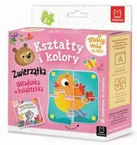 Mały miś to lubi! Kształty i kolory. Zwierzątka - tantis.pl