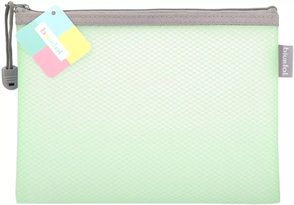 Saszetka na zamek A5 EVA pastel zielony - tantis.pl