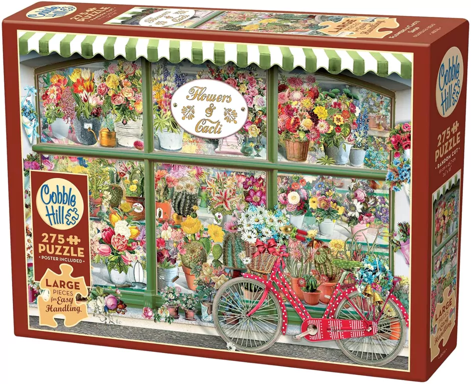 Puzzle 275 XL Kwiaciarnia 113626 - tantis.pl
