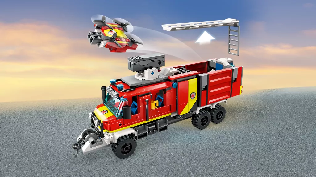 LEGO® City Fire. Terenowy pojazd straży pożarnej. 60374 - tantis.pl