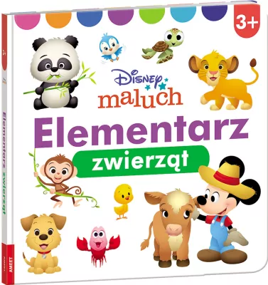 Wiek 3-5 - Elementarz zwierząt. Disney maluch