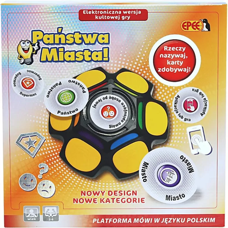 EPEE Państwa Miasta. Elektroniczna gra familijna - tantis.pl