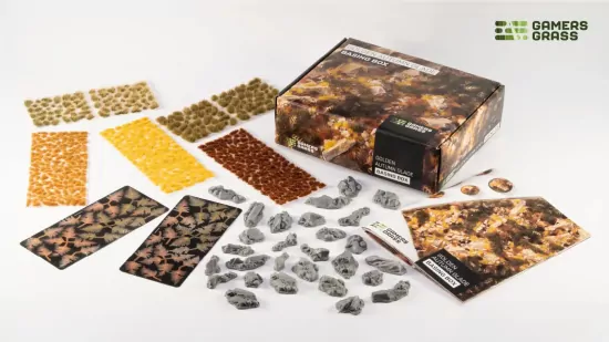 Gamers Grass: Golden Autumn Glade Basing Box