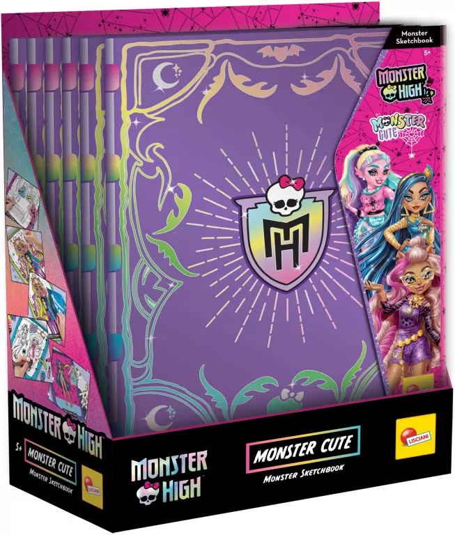 Sketchbook Monster Cute Monster High - tantis.pl