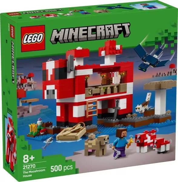 LEGO® Minecraft. Dom grzybowej krowy 21270 - tantis.pl