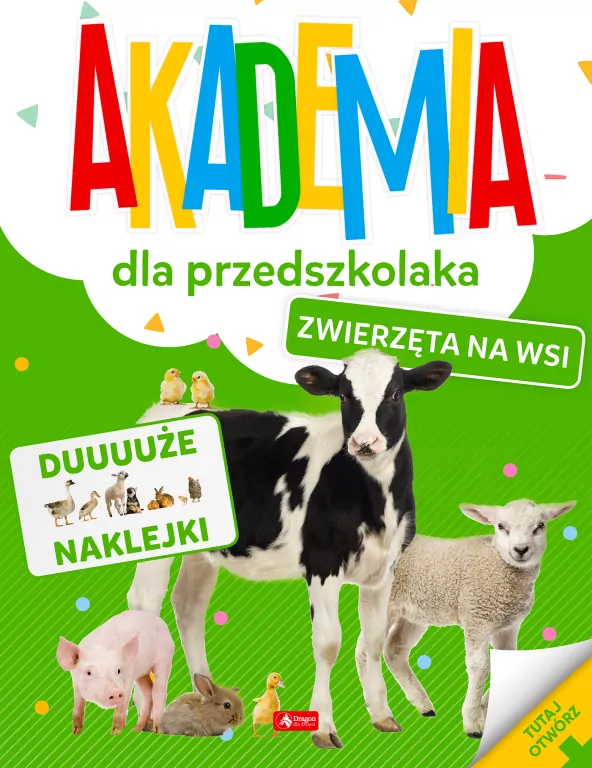 Akademia dla przedszkolaka. Zwierzęta na wsi - tantis.pl
