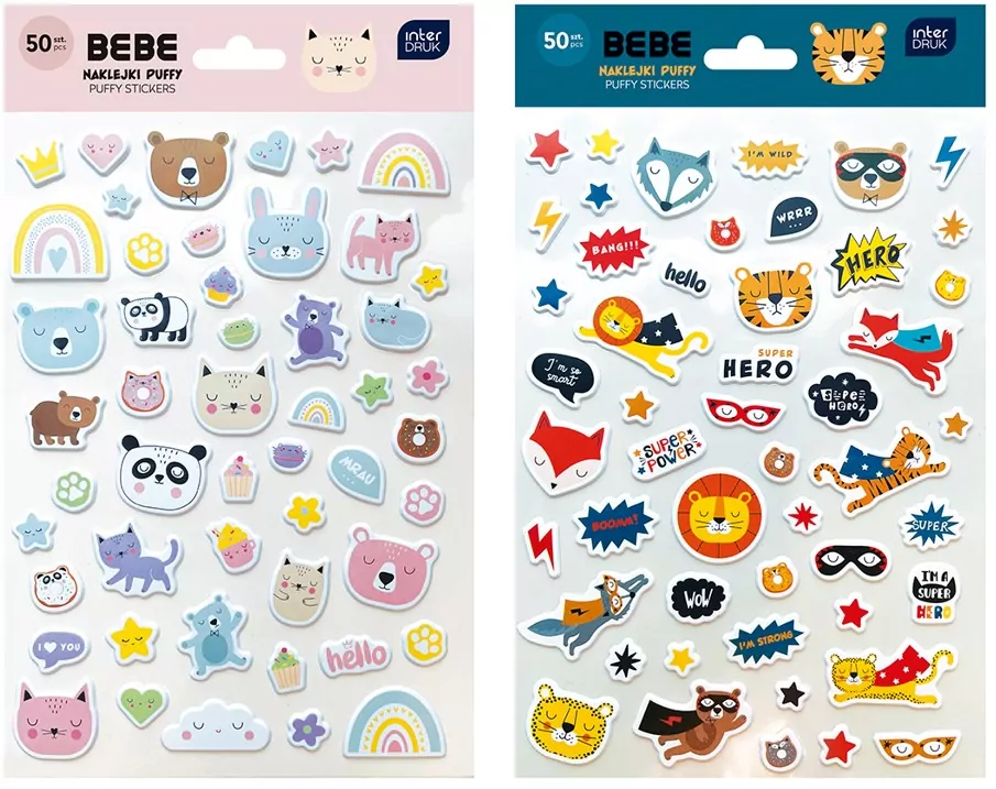 Naklejki puffy Friends - tantis.pl