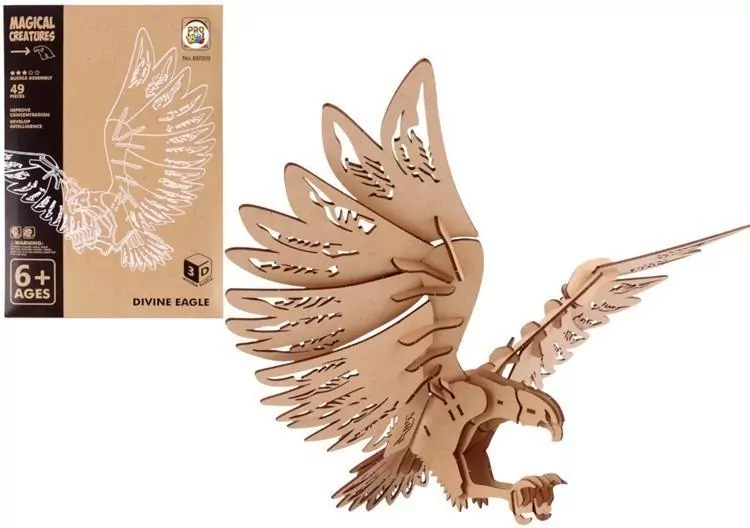 Puzzle drewniane 3D mityczne legendarny kondor - tantis.pl
