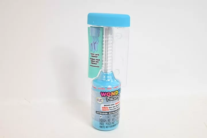 Wonder Factory Never Dry Dough Extruder - Teal - tantis.pl