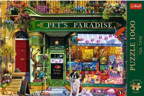 Puzzle 1000 Raj dla zwierząt TREFL - tantis.pl