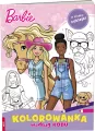 Kolorowanka według kodu. Barbie - tantis.pl