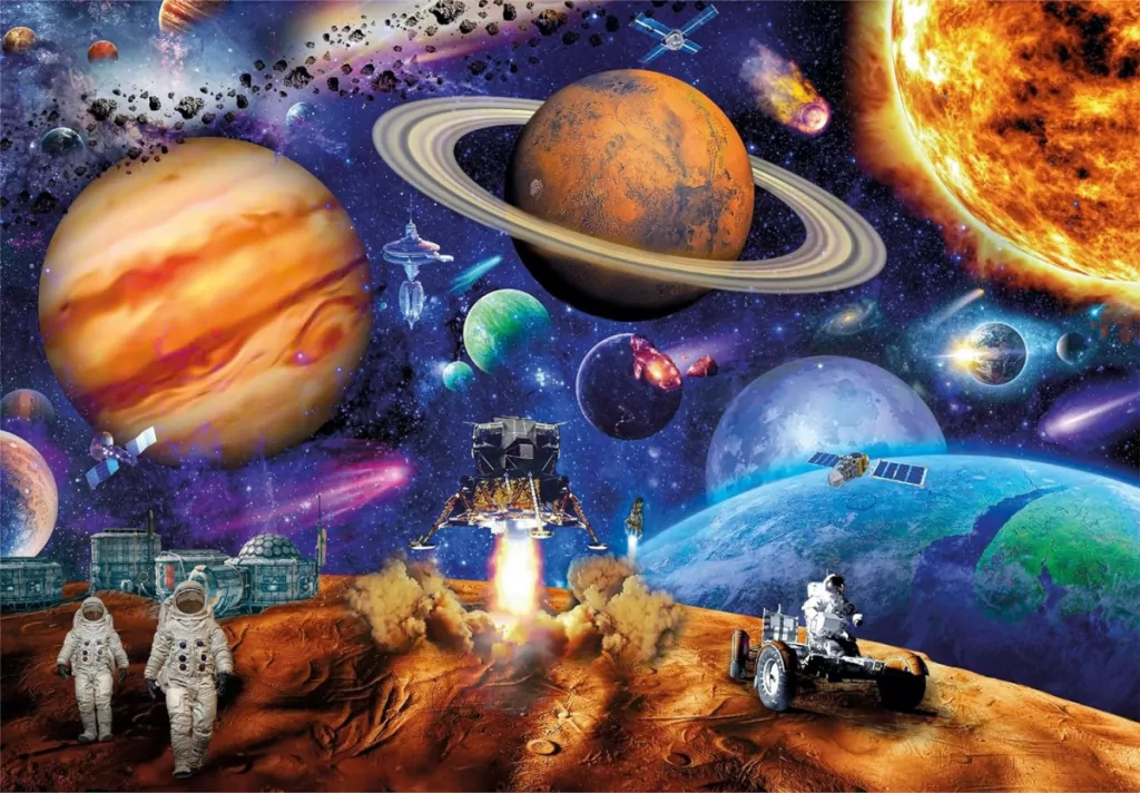 Puzzle 300 Super Space Mission - tantis.pl
