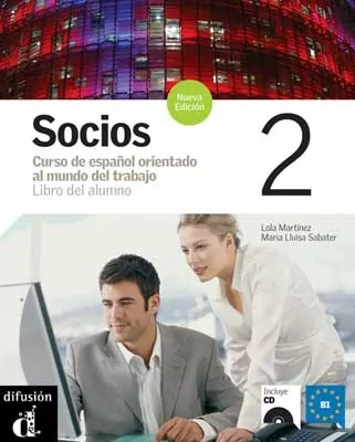Socios 2 Podręcznik +CD LEKTORKLETT - tantis.pl