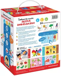 CzuCzu. Zestaw do nauki języka angielskiego dla dzieci 4, 5, 6