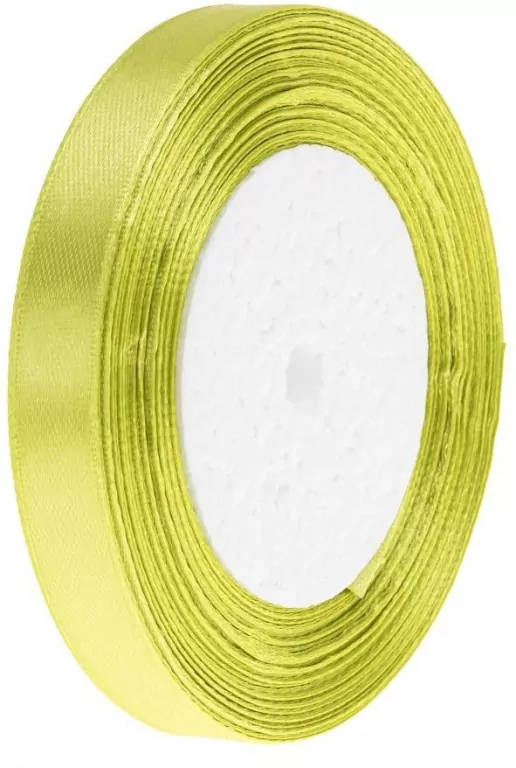 Wstążka satynowa 150 pistacjowy 12mm/32m - tantis.pl