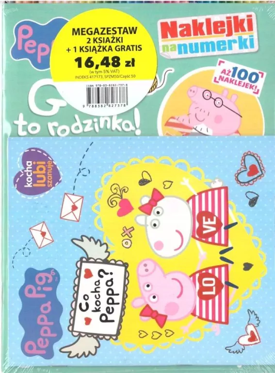 Zestaw 3 książeczek: Świnka Peppa - tantis.pl