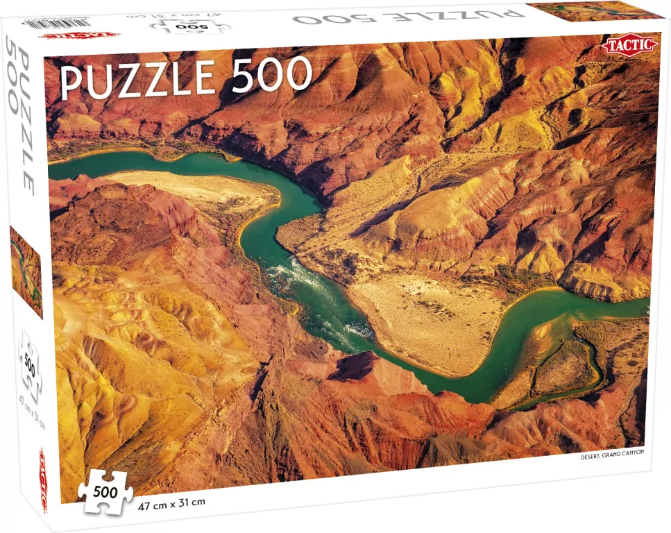 Puzzle. Pustynia Wielki Kanion, 500 elementów - tantis.pl