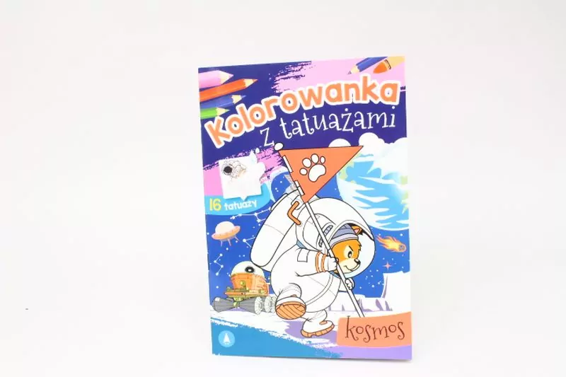 Kosmos. Kolorowanka z tatuażami - tantis.pl