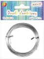Drucik aluminiowy srebrny 0,8mm 7m - tantis.pl