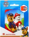 Zaproszenia z kopertami Paw Patrol - tantis.pl