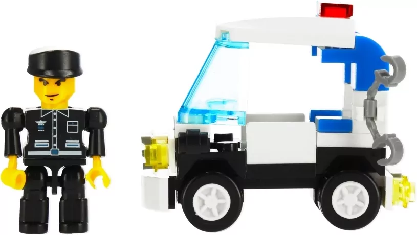 Klocki konstrukcyjne Policja mix ALLEBLOX - tantis.pl