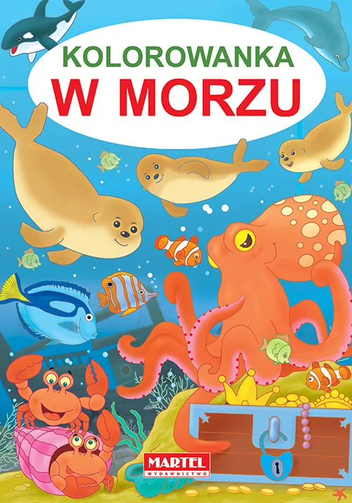 W morzu. Kolorowanka - tantis.pl