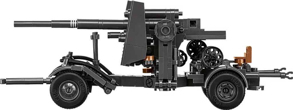 8.8 cm FLAK 18 z wózkiem transportowym - tantis.pl