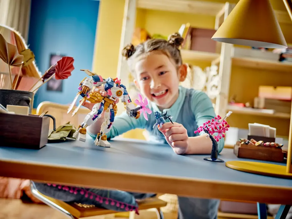 LEGO® NINJAGO® Mech żywiołu technologii Sory 71807 - tantis.pl