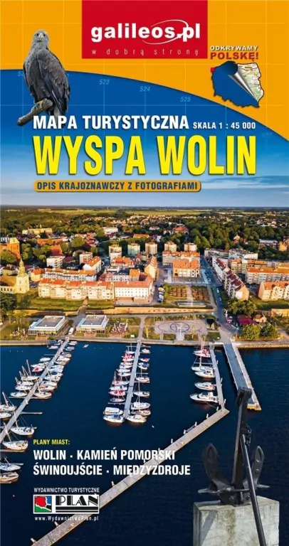 Wyspa Wolin. Mapa turystyczna 1:45 000 - tantis.pl