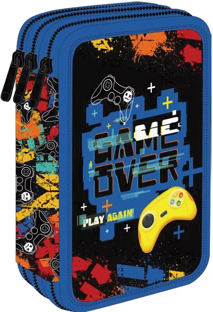 Piórnik 3-komorowy z wyposażeniem Coolpack Jumper 3 game - tantis.pl
